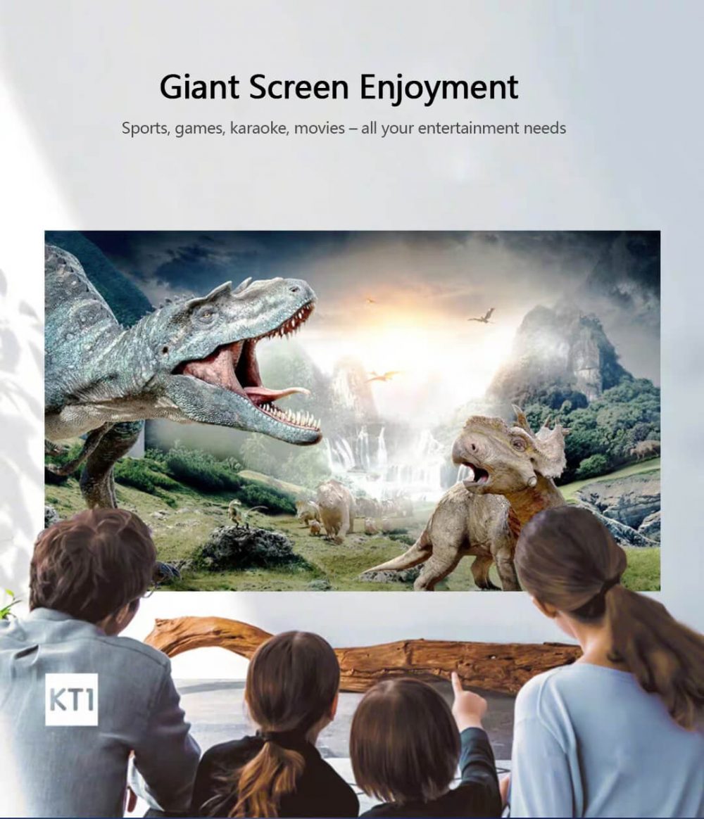 KT1 Pico Projector Giant Screen