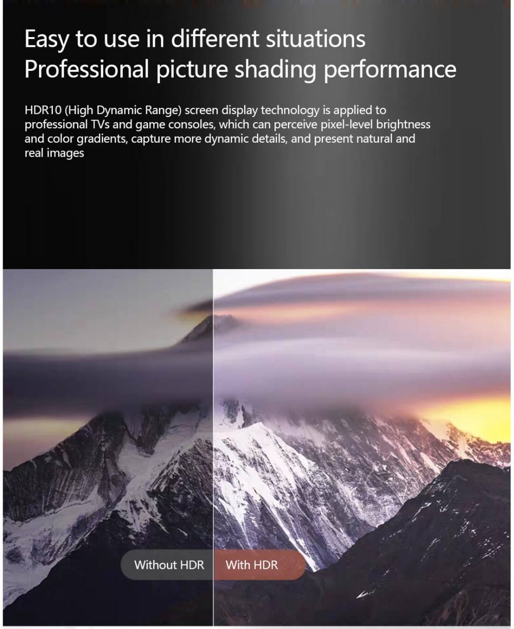 KT1 Pico Projector HDR10