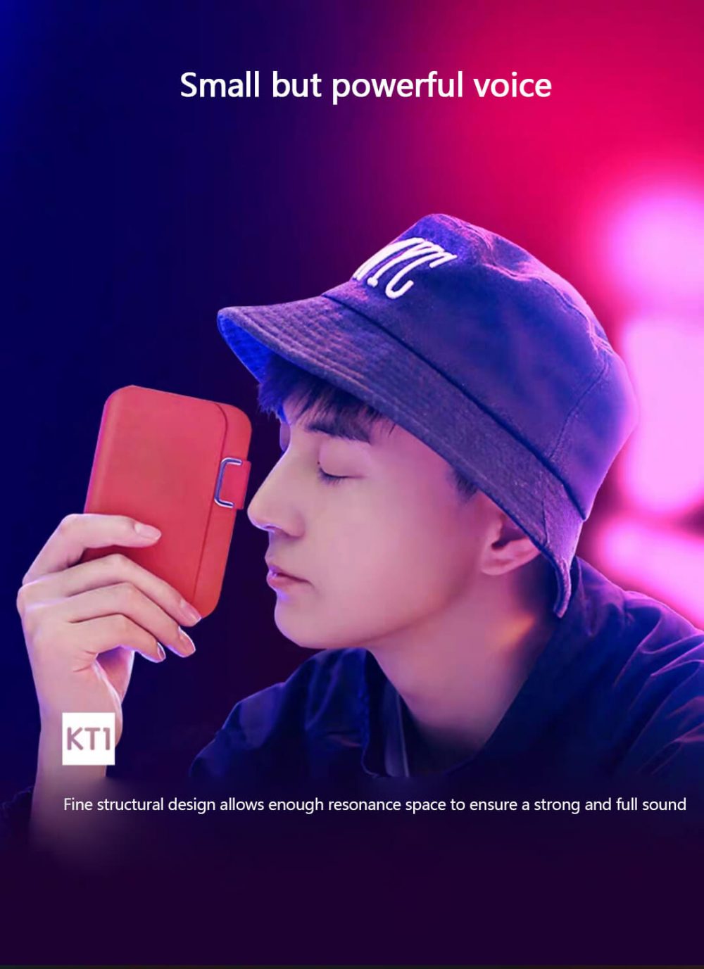 KT1 Pico Projector sound powerful