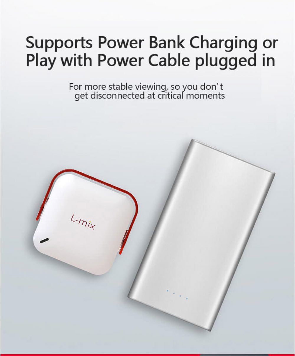 P12 Pico Projector power bank battery