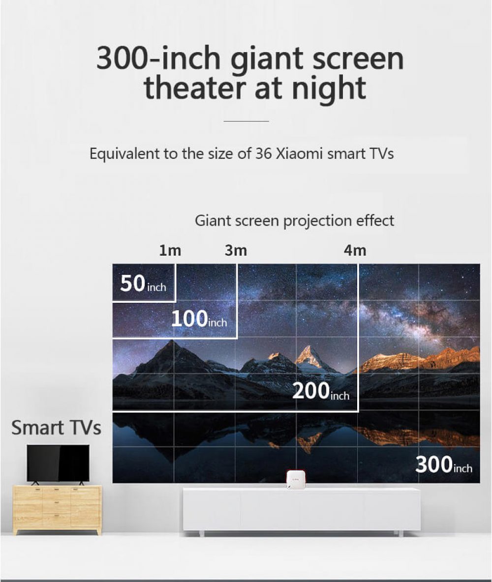 P12 Pico Projector smart tv