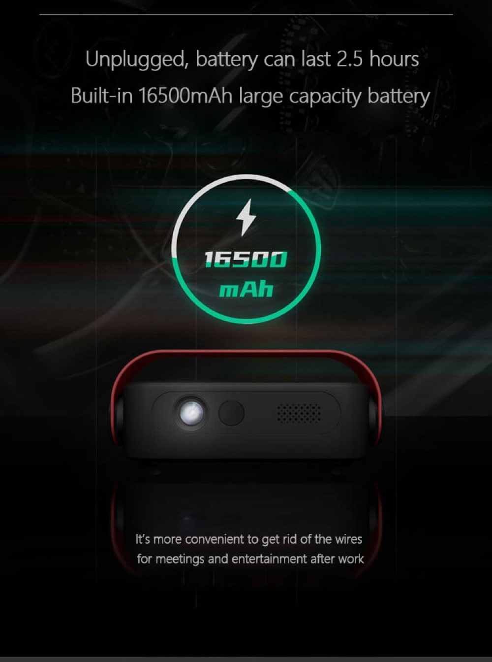 P302 Projector battery